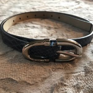2 for $12 - Chinese Laundry snakeskin-print belt